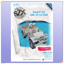 ŚzK 017 Ford F-15 4x4 1:25