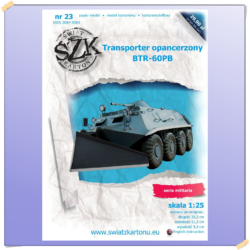 ŚzK 023 Transporter BTR-60PB 1:25
