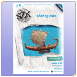 ŚzK 034 Łódź egipska 1:25