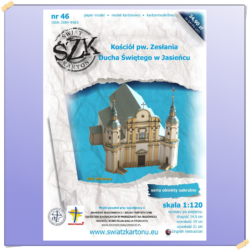 ŚzK 046 kościół zesłania Ducha Św. w Jasieńcu 1:120