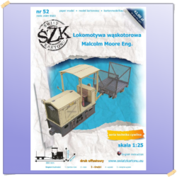 ŚzK 052 australijska lokomotywa spalinowa Sandy 1:25