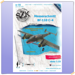 ŚzK 055 Messerschmitt BF-110 C-4 1:33