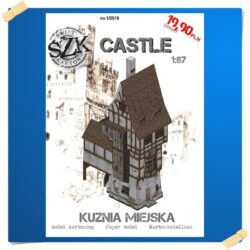 ŚzK C001 CASTLE Kowal miejski skala 1:87