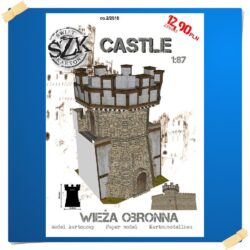ŚzK C002 CASTLE Wieża niska skala 1:87