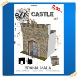 ŚzK C003 CASTLE Brama niska skala 1:87