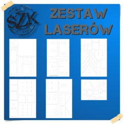 ŚzK C005L Lasery do Kościoła św. Marcina 1:87