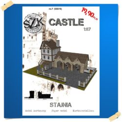 ŚzK C007 CASTLE Duża stajnia skala 1:87