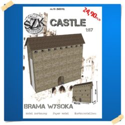 ŚzK C010 CASTLE Brama wysoka skala 1:87