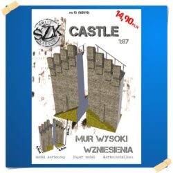 ŚzK C013 CASTLE Mury wysokie wzniosy 30% 1:87