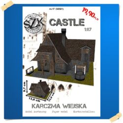 ŚzK C017 CASTLE Karczma wiejska skala 1:87