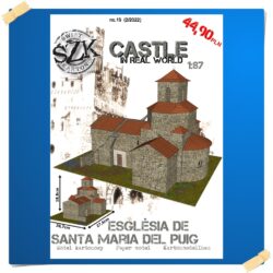 ŚzK C019 Kościół Santa Maria del Puig skala 1:87
