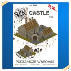 ŚzK C026 Przedgrodzie warowni skala 1:87