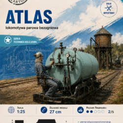 ŚzK 059 Lokomotywa bezogniowa ATLAS 1:25