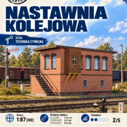 ŚzK 007 Nastawnia 1:87 NEW