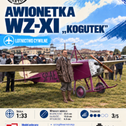 ŚzK 011 Samolot Kogutek 1:33 NEW