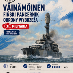 Väinämöinen 1:200 – model kartonowy fińskiego pancernika obrony wybrzeża – ŚzK 036