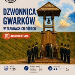 Dzwonnica Gwarków w Tarnowskich Górach 1:25 – model kartonowy zabytkowej dzwonnicy – ŚzK 037