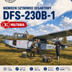 DFS-230B-1 1:33 – model kartonowy niemieckiego szybowca desantowego – ŚzK 041